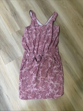 Patagonia Dusty Rose Floral Sleeveless Mini Dress